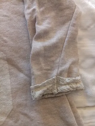 Maglia beige con pizzo New York