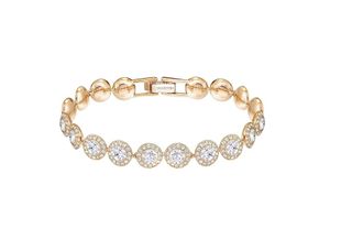 Pulsera Swarovski Angelic Chapado Oro Rosa