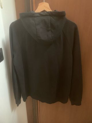 Felpa Nike con cappuccio Nera Tg M