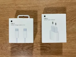 Caricatore 20W + Cavo iPhone 2m originale Apple