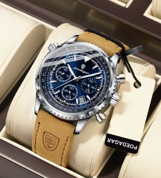 Reloj POEDAGAR Elegante Cuero