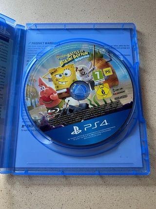 Juego PS4 Bob Esponja: Battle for Bikini Bottom