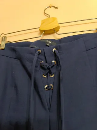 Pantalón Elogy Azul con Cordones