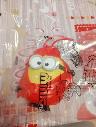 Adorno Árbol Navidad Minions Rojo