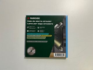Hoja Sierra Circular Parkside 140mm