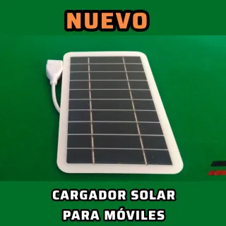 Cargador Solar Móvil 5V