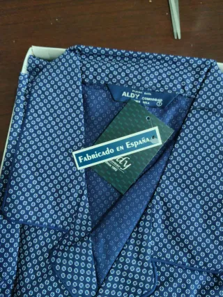 Pijama Aldy Hombre Solapa Azul