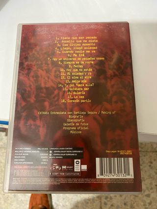 DVD Alejandro Sanz - En Directo