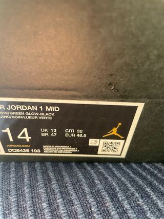 Zapatillas Nike Air Jordan 1 Mid Verde