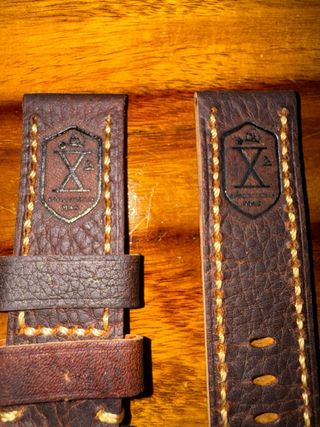 Panerai cinturino X MAS 24mm Pelle e Bronzo