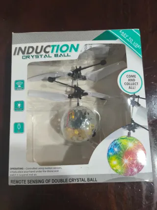 Drone Bola Cristal Inducción