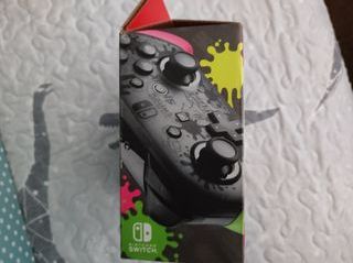 Mando Nintendo Switch Pro Splatoon 2 Edición