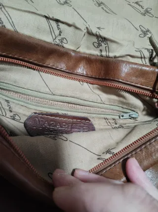 Bolso Nazario Pego Piel Marrón