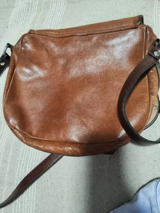 Bolso Nazario Pego Piel Marrón