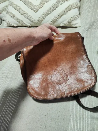 Bolso Nazario Pego Piel Marrón