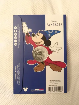 Moeda Disney Fantasia Monnaie de Paris