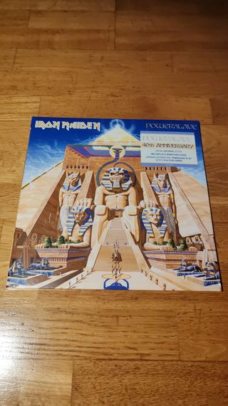 IRON MAIDEN - Powerslave LP, Vinilo Picture Disc,
