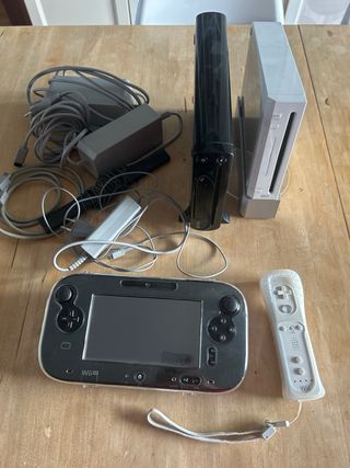 Pack Wii y Wii U con juegos