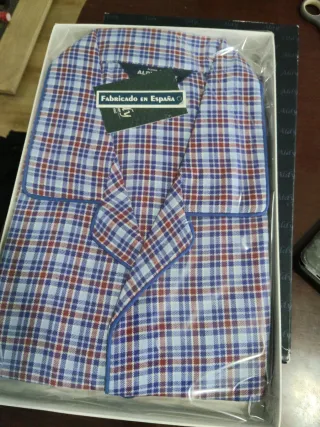 Pijama Aldo Hombre Cuadros Azul/Rojo