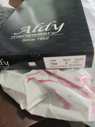 Pijama Aldo Hombre Cuadros Azul/Rojo