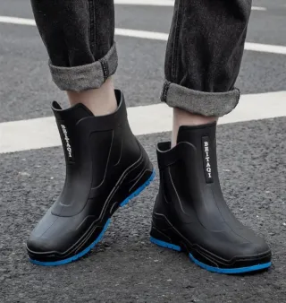 Botas de agua hombre media altura (número 41)