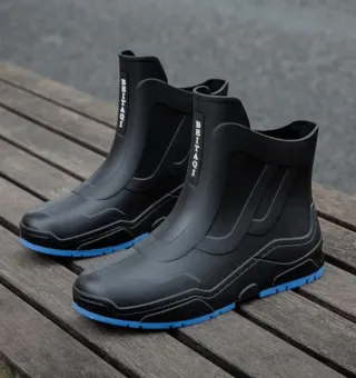Botas de agua hombre media altura (número 41)