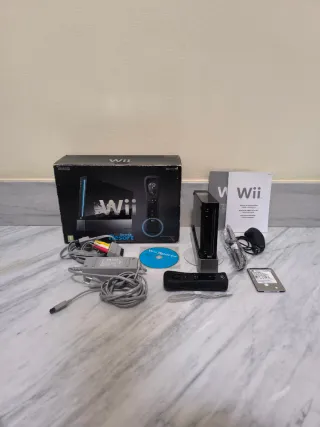 Nintendo Wii Black Edition + HDD e Giochi