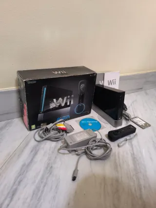 Nintendo Wii Black Edition + HDD e Giochi