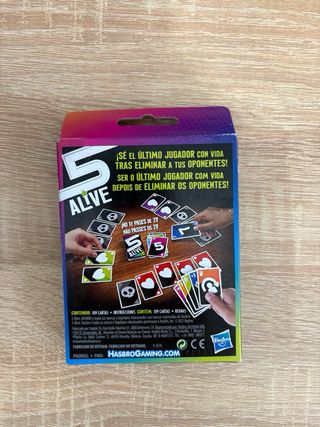 Juego de cartas 5 Alive Hasbro Gaming