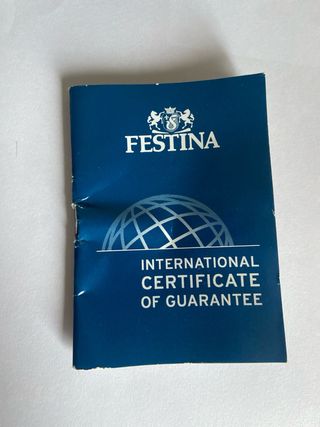 RELOJ FESTINA CRONOGRAFO F16995/4