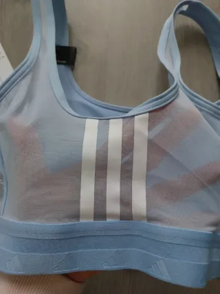 Top deportivo Adidas azul