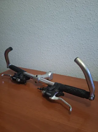 Manillar y potencia MTB