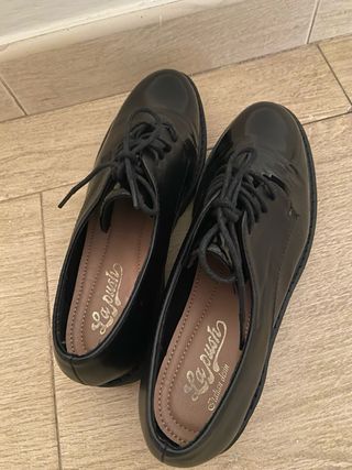 Mocasines charol negros Talla 39