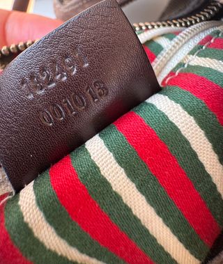 Bolso Hombro Gucci GG Monogram Beige/Marrón