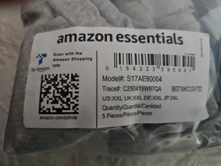 Amazon Essentials Calzoncillos Pack 5