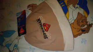 Berretto Superman Rosa per Bambini