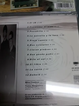 La Oreja de Van Gogh - Dile al Sol CD