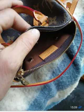 Borsa Louis Vuitton Speedy Mini Marrone