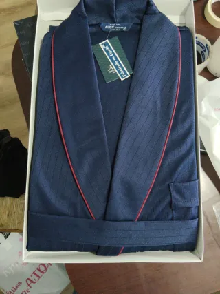 Bata de señor ALDY azul