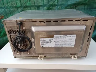 Microondas Horno Grill Acero Inoxidable