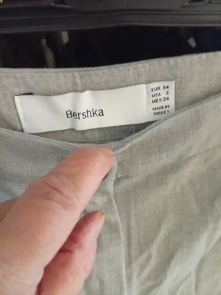 Pantaloni Bershka grigi