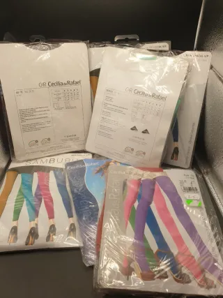 Lote  180 Medias Gama alta Mujer Samburu Multicolo