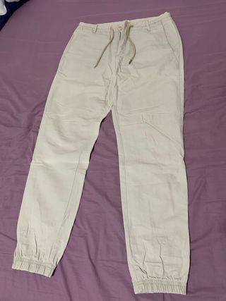 Pantalones Massimo Dutti Beige