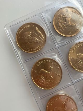 Moneda Krugerrand Oro Sudáfrica