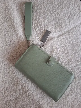 Monedero Billetero Parfois Verde Nuevo