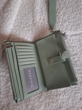 Monedero Billetero Parfois Verde Nuevo