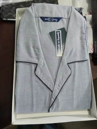 Pijama Aldy Hombre Gris Talla S