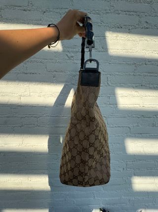 Bolso Gucci GG Bambú Beige/Marrón