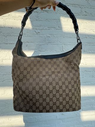 Bolso Gucci GG Bambú Beige/Marrón