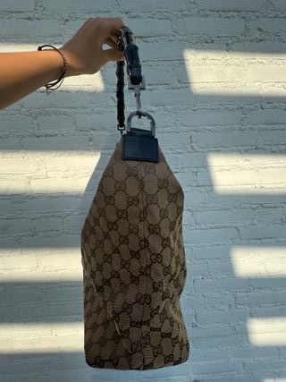 Bolso Gucci GG Bambú Beige/Marrón